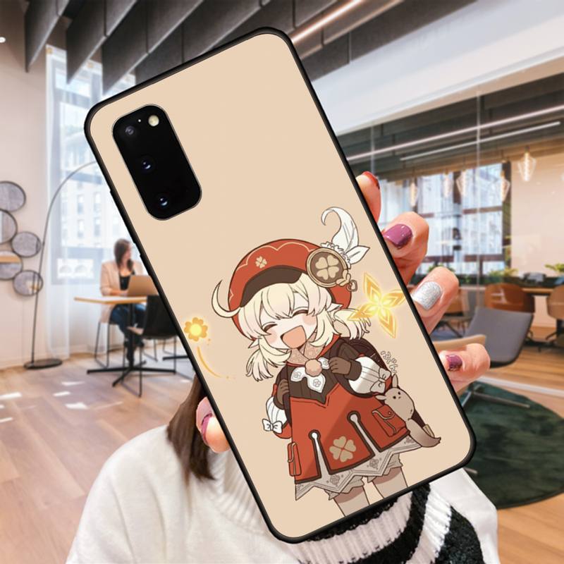 

Милый чехол для телефона Genshin Impact KLEE для Samsung Galaxy S9 S9plus S20 5G S20 ULTRA 5G S20 Plus 5G S21 S30 Чехол-накладка Samsung S30ultra 5G