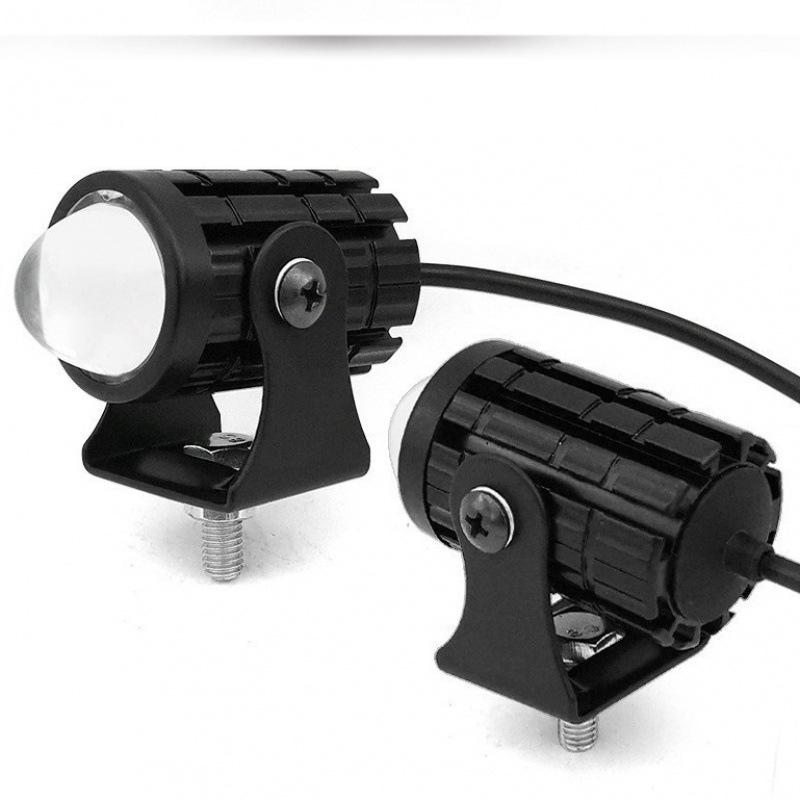 Heyword Mini Dual-Color Motorcycle LED Spotlight Headlight