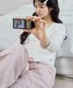 Kolallikeu Cozy Wide Two-Way Woven Pants Light Pink
