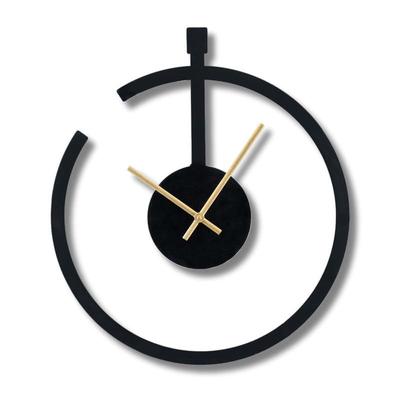 Wall Clock for for Home, Office, Living Room, Bedroom, Kids Room and Kitchen (40 X 40 Cm) | Big Size Stylish Latest Home Decor | (Battery Included)