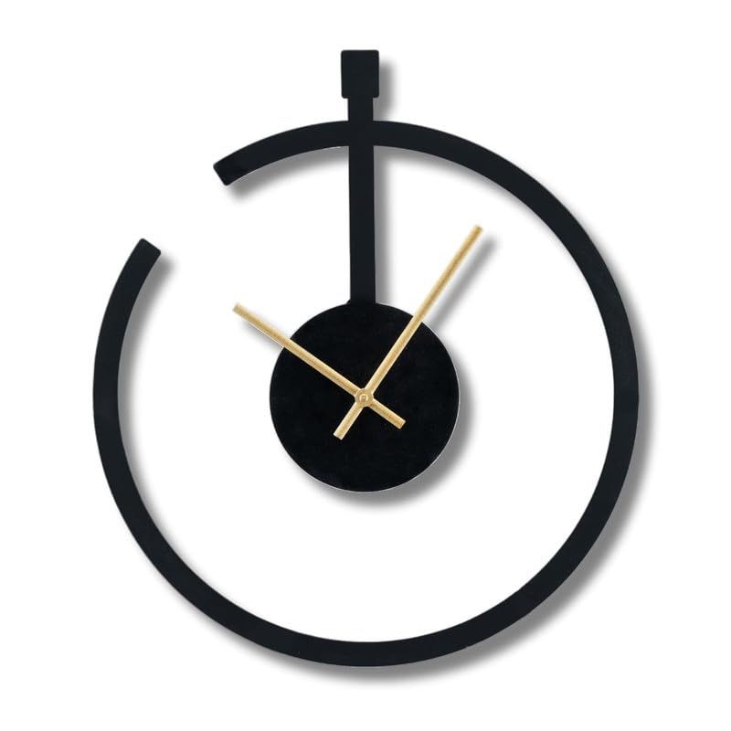 

Настенные часы для дома, офиса, гостиной, спальни, детской комнаты и кухни (40 х 40 см) | Большой размер Стильный Новейший Домашний Декор | (Включенная батарея)