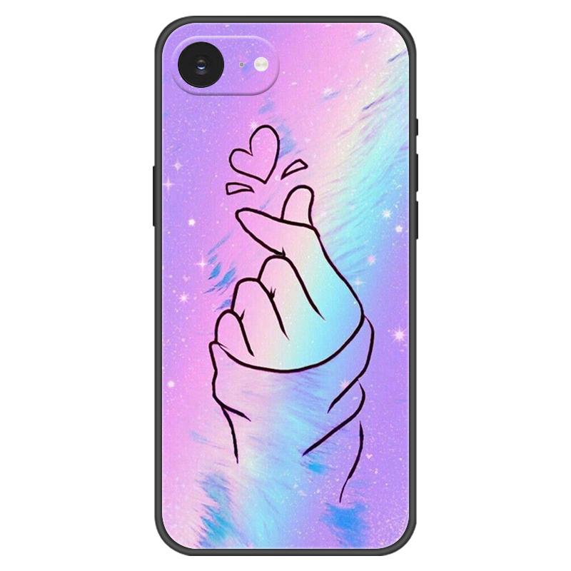 Phone Case For iPhone 16E iPhone16E SE 2025 SE4 5G Cases Soft Silicone Cover For iPhone SE4 Fashion Case Full Protector Shells