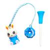Cartoon Rabbit Golf Tee Hanger Plastic Anti Lost Golf Tee Ring with Strap Loss Prevention Tee Holder with Golf Tee for Men Women