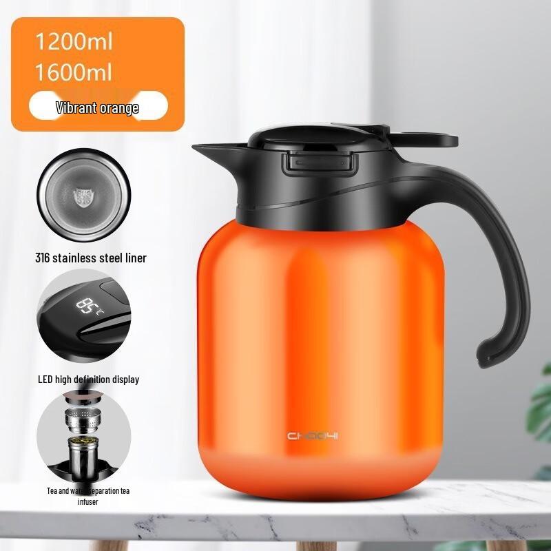 Insulated Tea Maker with Temperature Display