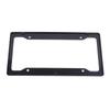 1/2Pcs Universal License Plate Frame Carbon Pattern Plastic License Plate Frame Bracket With Standard Screw Kits