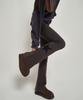 Hombadittingjeu Star Patch Flare Pants (Charcoal)
