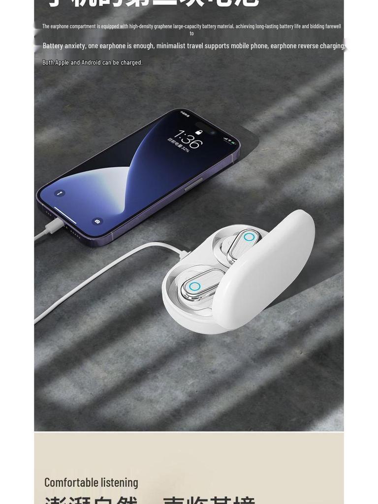 Power Bank Style 2025 X95 Wireless Bluetooth Over-Ear Earphones - High Sound Quality & Long Battery Life