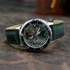 BISONSTRAP Crazy Horse Leather Watch Strap 18mm 20mm 21mm 22mm 24mm Replacement Belt Rose Gold Buckle Band for Men Watchbands