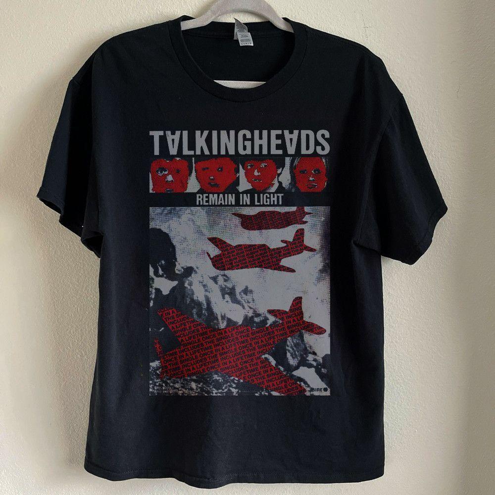 Talking Heads Remain in Light Black Unisex T-shirt Men Women S-5XL KH14538 Unisex T-Shirt S