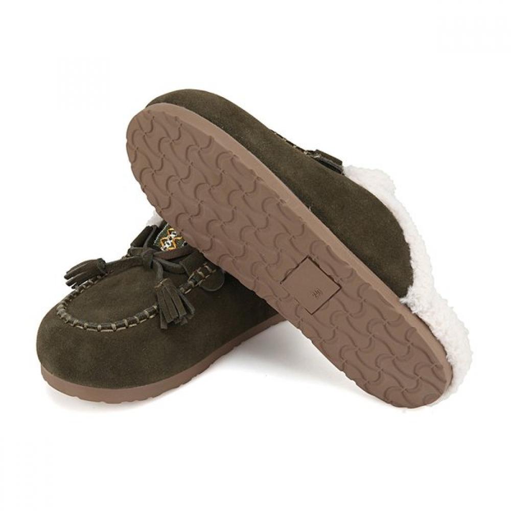Barbara Soft Leather Split Fur 3cm Loafer Bbi567kk