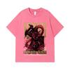 275 GSM Washed T-shirts 100% Cotton Solo Leveling V12 Igris Print Unisex Heavy Cotton T Shirt