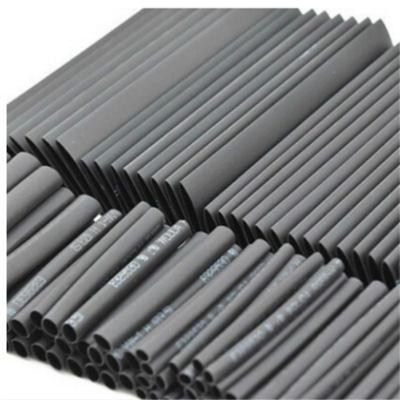 Isoliermaterialien, 127 Stück/wetterfester Schrumpfschlauch, schwarzer Kleber, Klebehülsen-Sortiment