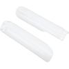 Front Fork Cover,Motocycle Fork Guard Protector White Front Shock Guard Cover Replacement for CR125 CR250 CE500 CRF450 CRF 250