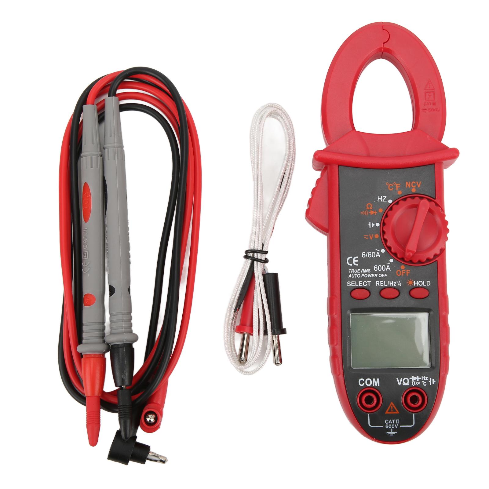 

UA3268C 600A 600V LCD Digital Clamp Meter Handheld Multimeter AC Current Voltage Capacitance Tester