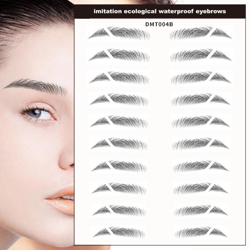 Eyebrow Sticker 6D Simulated Eyebrow Sticker Ecological Bionic Eyebrow Lazy Eyebrow Sticker Template Eyebrow Sticker Eyebrow Tattoo Sticker