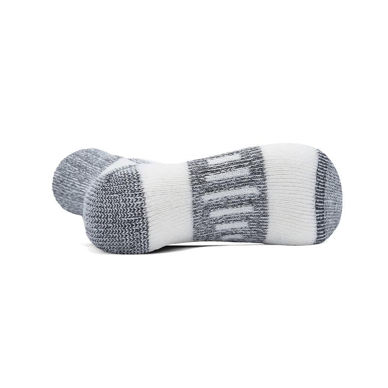 TFO Merino Wool Socks, Non-Slip Shock-Absorbing Outdoor Socks for Hiking And Mountaineering, 2902405, Men's Light Gray, Size L