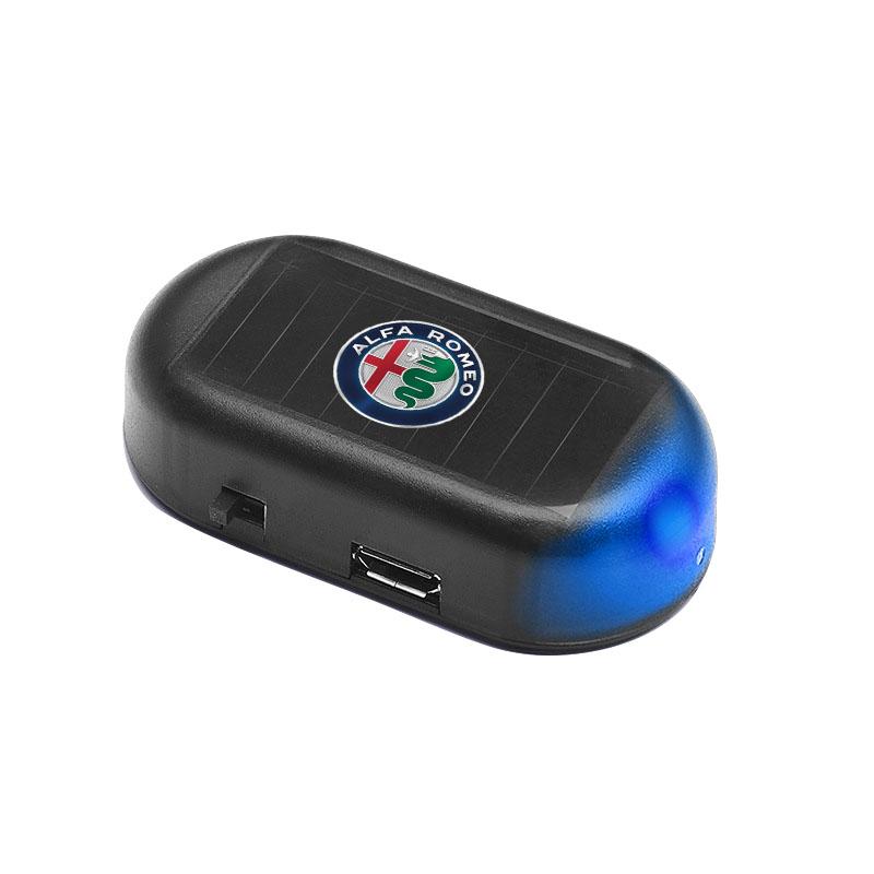 1pcs Strobe Signal Security System Flash Warning LED Light Alarm Lamp For Alfa Romeo 147 159 Giulietta Giulia Mito Spider Alpha Nheadrest