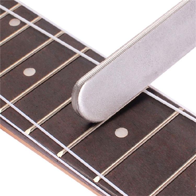 Stainless Steel Guitar Fret Files with Protective Gasket Guitar Grinding Tool