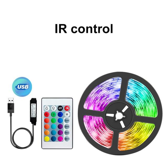 LED Strip WIFI RGB Led Color Changeable Flexible LED Strip Light + USB