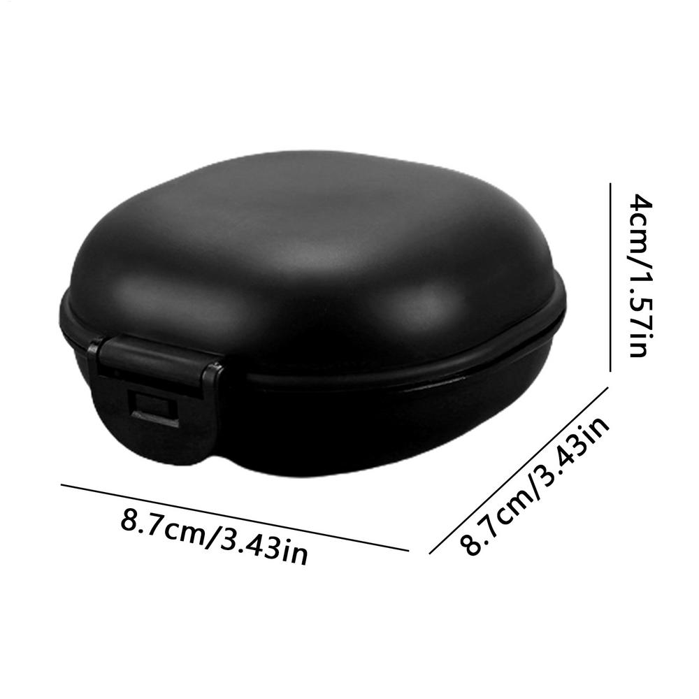 Bath Bar Box Shampoo Bar Container Bath Bar Holder Bath Bar Dish Shower Bar Case Travel Bath Bar Container for Bathroom Shower чёрный