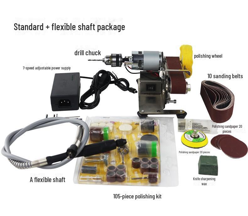 Mini Adjustable Angle Knife Grinder for DIY Sanding and Household Use