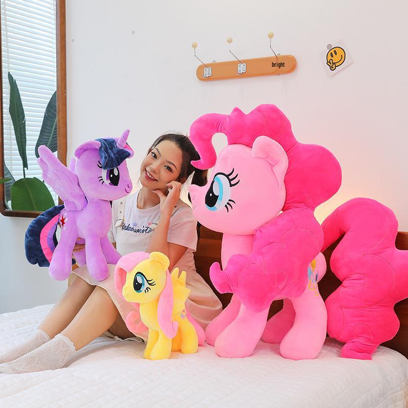 Cartoon Pegasus Plush Toy - Cute Children's Companion & Home Decoration Ornament