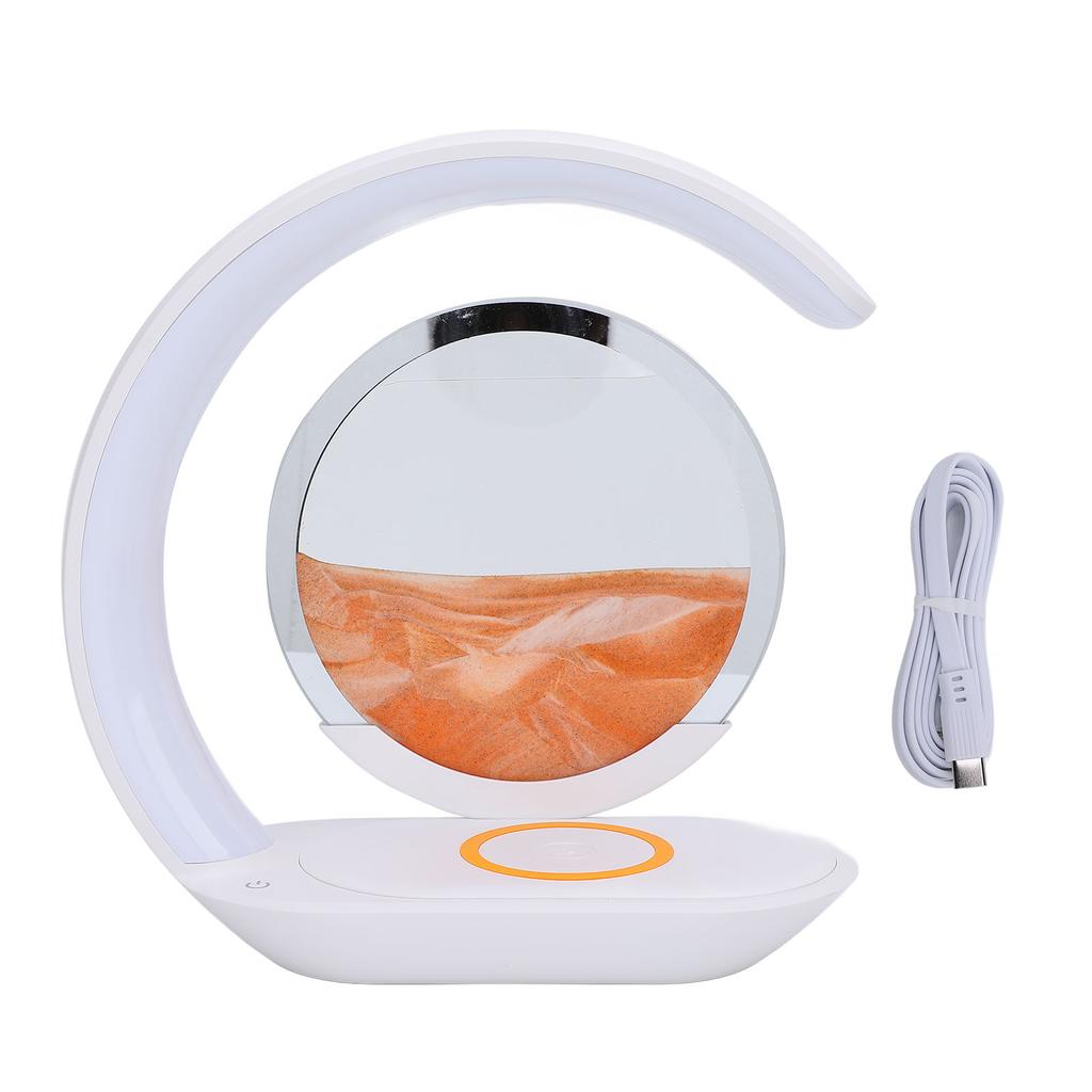 Moving Sand Art Picture Beside Lamp Touch Control Sand Painting Night Light Home Decoration