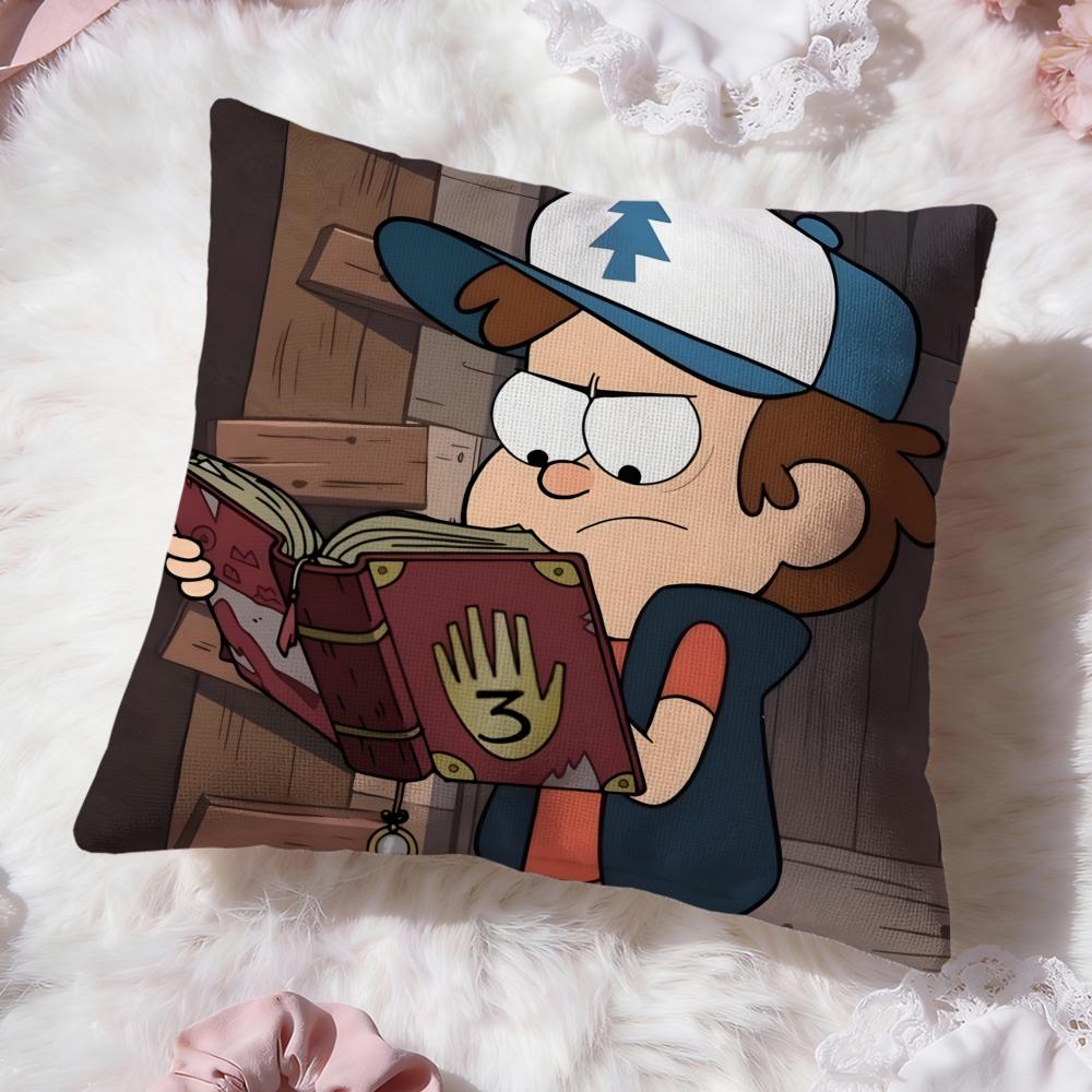 g-gravity falls Cushion Cover Premium Comfort Reversible Pillow Cove -Two in One Design for Any Room & Car Interior
