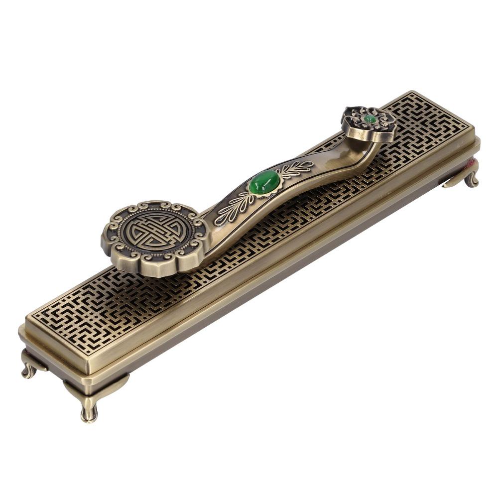 Alloy material Incense Box Ruyi appearance Aroma Censer Incense Censer  Chinese decor display