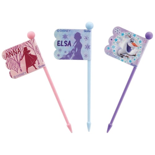 Skater Lunch Picks 9 Pieces Disney Frozen 22 LKP4-A