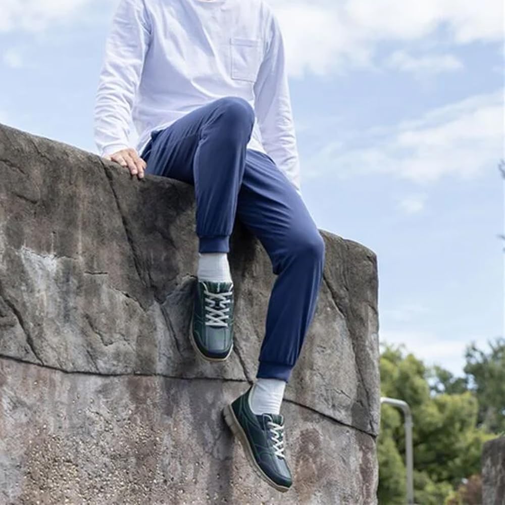 [BELLUNA MEN’S STYLE] Walking Shoes for Men, Athletic Shoes, Training Shoes, Commuting Shoes, Comfortable, Heel-Free, Slip-On, Wide Fit, Lightweight,