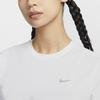 Nike Comfortable Casual Brand Logo Quick-Dry Short Sleeve Regular T-Shirt Women Tops White HM9699100
