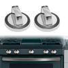 5 Pieces Universal Switch Knobs Durable Oven Stove Knob Assembly Easy to Install