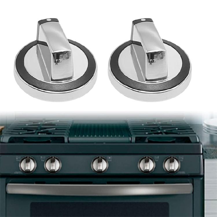 5 Pieces Universal Switch Knobs Durable Oven Stove Knob Assembly Easy to Install