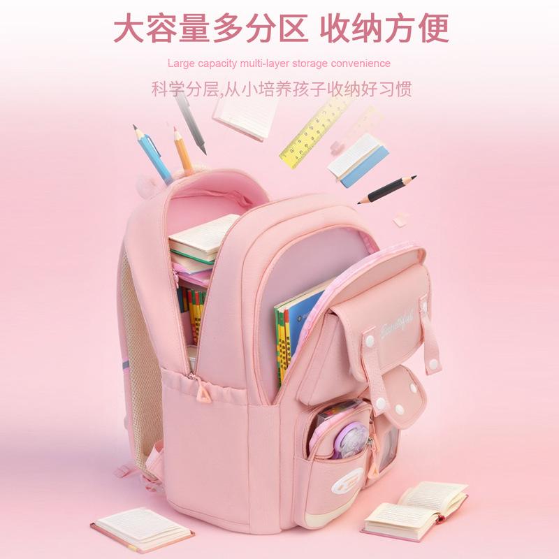 Kızlar İçin İlkokul Çantaları Okul Çantası Kawaii Hafif Çocuk Okul Sırt Çantası Kitap Çantası Seyahat Sırt Çantası Mochilas Hediyeler