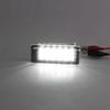 2er-Pack Schwarze 18-LED-Kennzeichenleuchten für Renault Espace MK4 & Scenic MK2 (2003-2010)