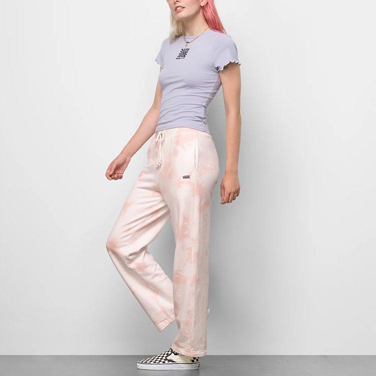 Vans Divine Energy Series Drawstring Elastic Waist Straight Leg Pants Women pants Candy-Color VN0A7RLZFS8