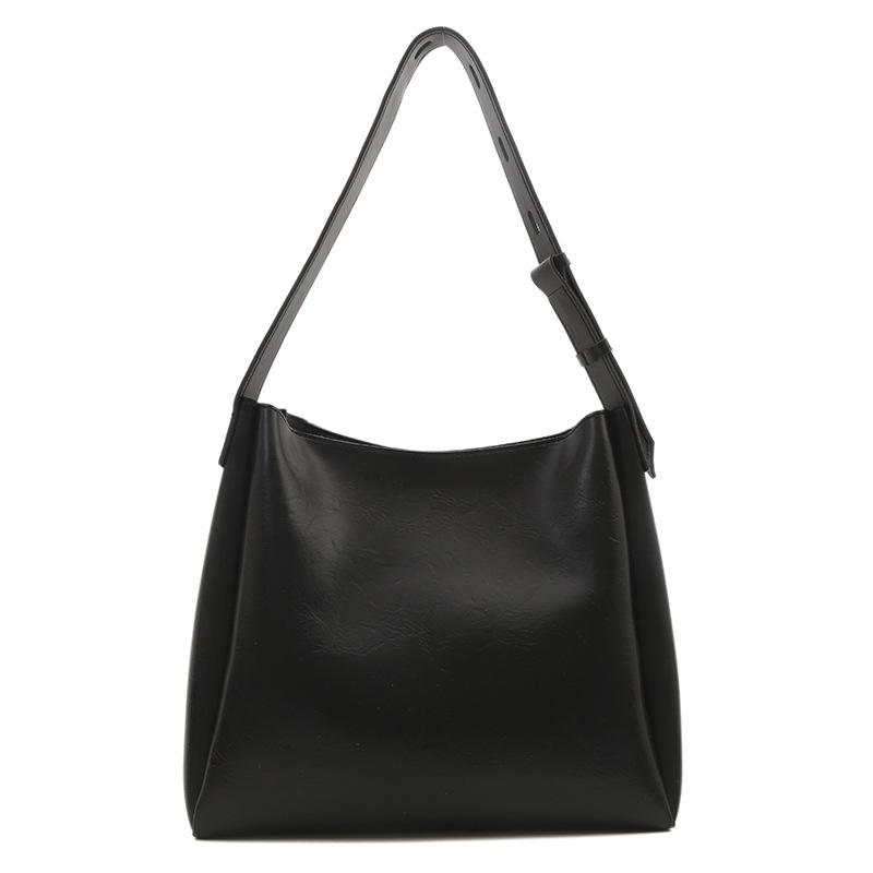 

Женская сумка через плечо Модная большая сумка чёрный