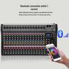 16-Channel Professional Karaoke Mixer with USB, Bluetooth, and Reverberation Effects for Stage Performance Monitoring