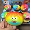 Găluște Arc-en-ciel Squishy Jucării Distractive Fidget Mingi de Strâns Cutie Oarbă Culoare Aleatorie Ameliorarea Stresului Rebound Lent Jucării Relaxante Cadou