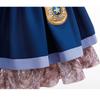 Costume Judy Hopps di Zootropolis 2 per Bambine Bambini Uniforme da Poliziotta Coniglietta con Cintura per Halloween Cosplay Carnevale Compleanno
