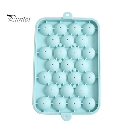 Large Capacity Easy Release Silicone Ice Lattice Jelly Yogurt Ice Ball Mold Fridge Ice Box Food Grade Ice Container