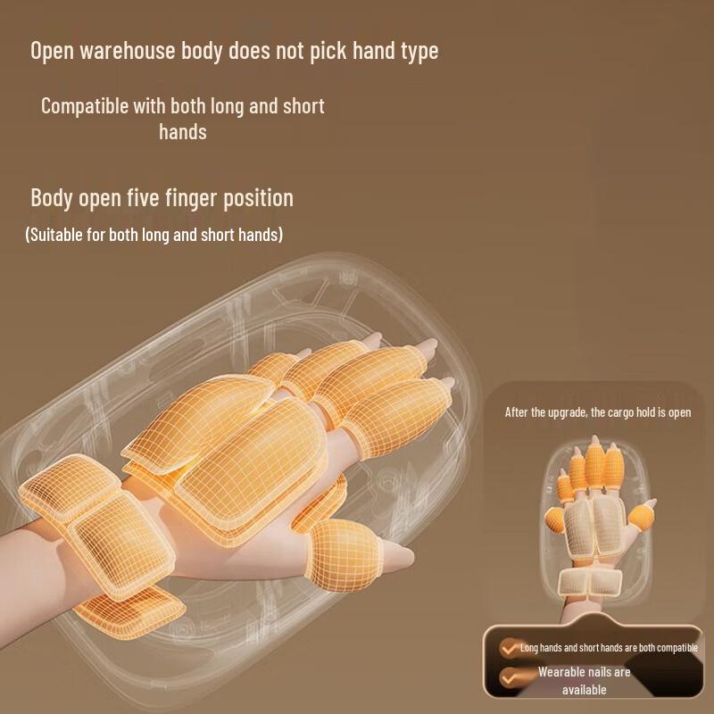 Aux Smart Hand Massager with Heat and Air Compression CN plug (adapter included)