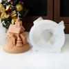 Flexible Silicone Mold Nordic House Shaped Candle Molds Scented Aromatherapy Making Mould Handmade Ornament Mould