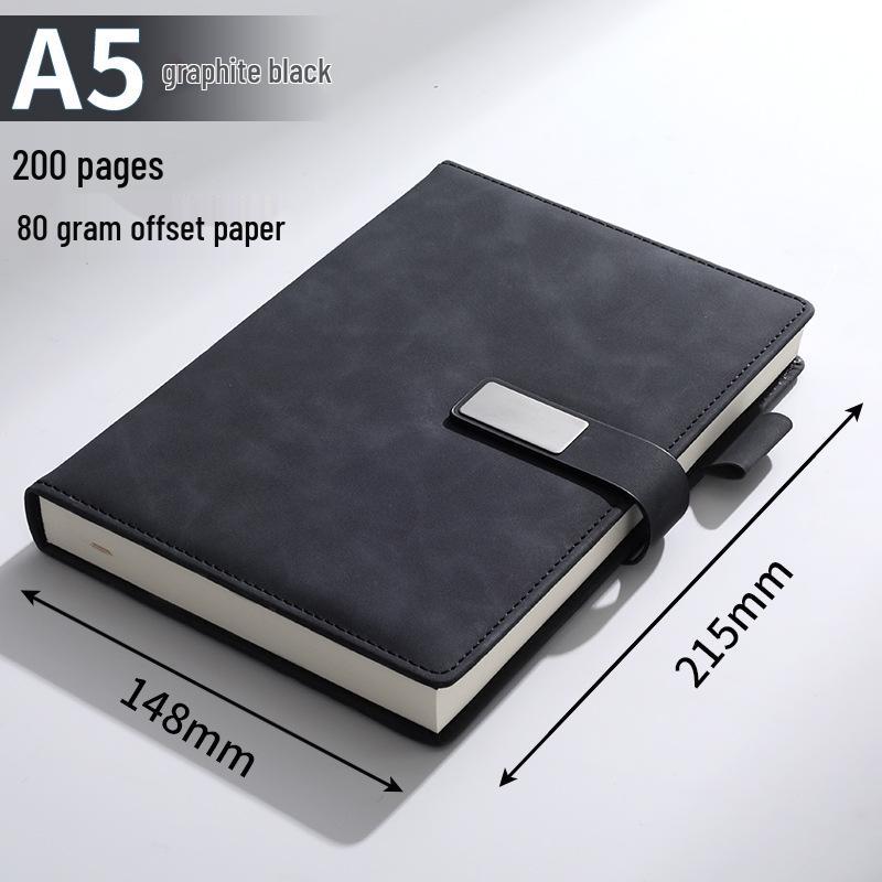 Deluxe A5/B5 Business Planner Notebook with Custom Logo Gift Box
