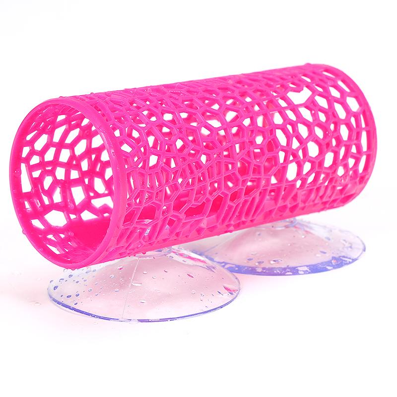 Bettafisch Versteck Höhle Tunnel Hohl Betta Hängematte Fischversteck Ruhe-Röhre mit Saugnapf Aquarium Fischbecken Dekorationen