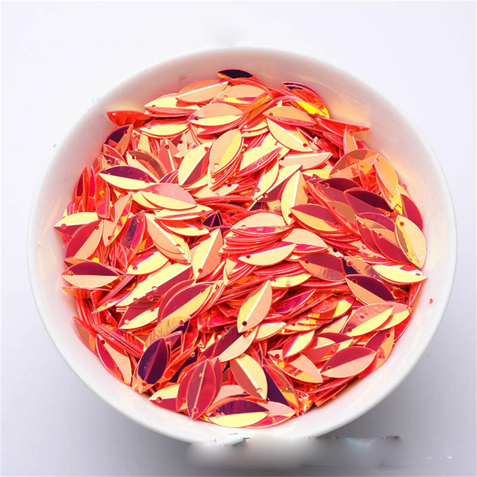 

Золотые блестки пайетки своими руками 6 × 15 мм трехмерные бусины свадебное платье аксессуары аксессуары украшения для вечеринки пайетки One Size красный