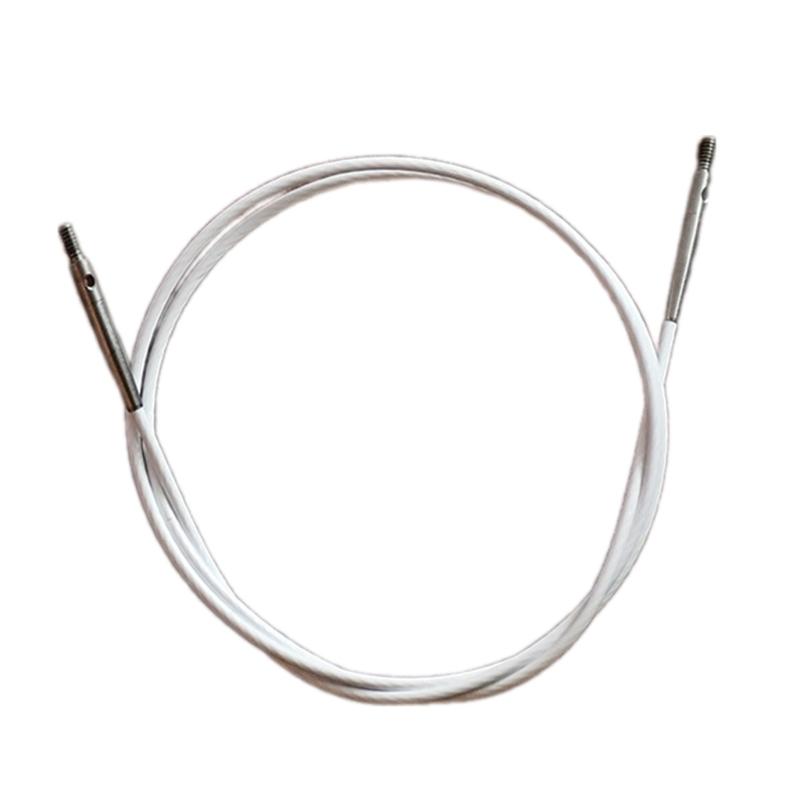 Rotating Swivels Cable Flexible Interchangeable Knitting Needle Cable 20/30/40/50/60/80/100cm for Craft Projects