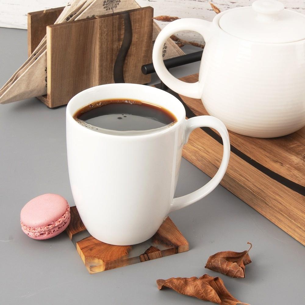 Wooden Coaster for a Mug, Glass, Cup, Square Table