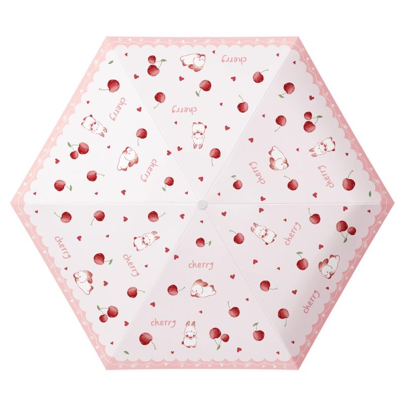 50% Off Six Bones, Small and Cute Vinyl Sunshade, Sun Protection, UV Protection, Sun Umbrella, Weather and Rain Umbrella